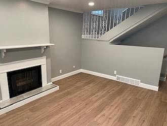 Living Room with gas fireplace