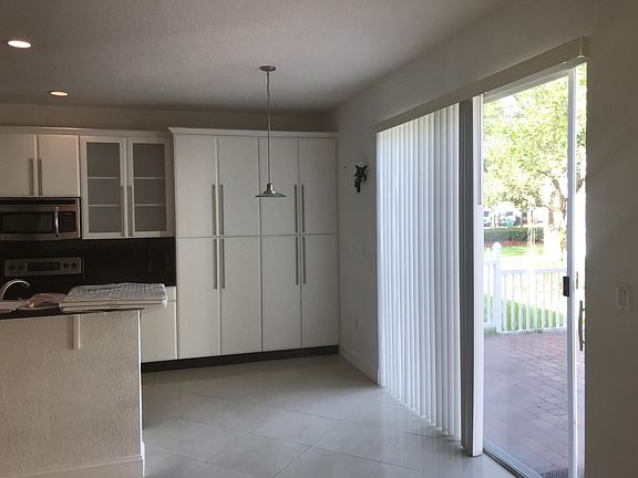 Sliding door to patio