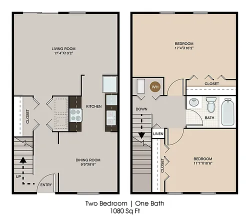 Floor plan 2 bedroom