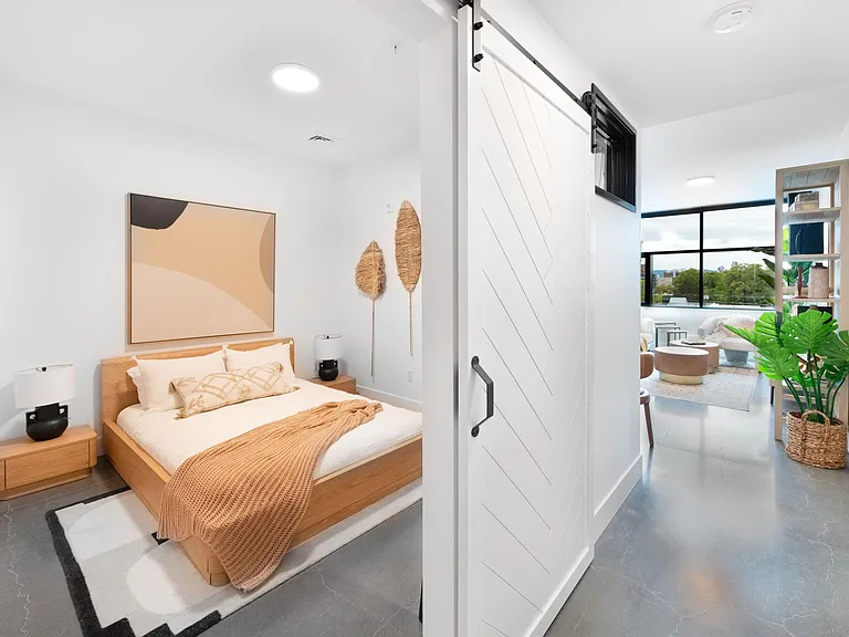 Angelo Tower furnished bedroom
