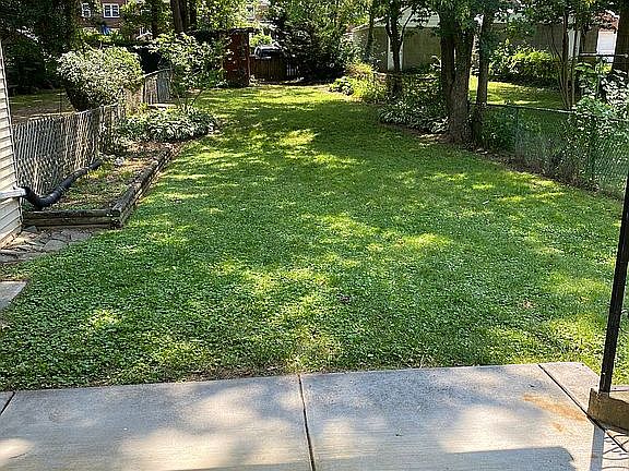 Fully Fenced Back Yard