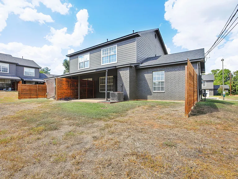 2 and 3 Bedroom Backyard Area