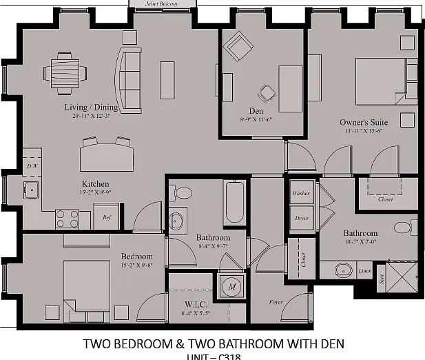 The Village Center Apartments At Wormans Mill* — Photo 73