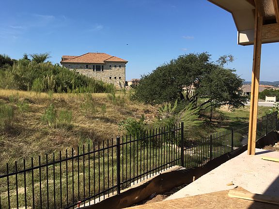 View from back patio
