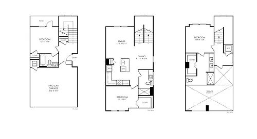 Floor plan TH - 1