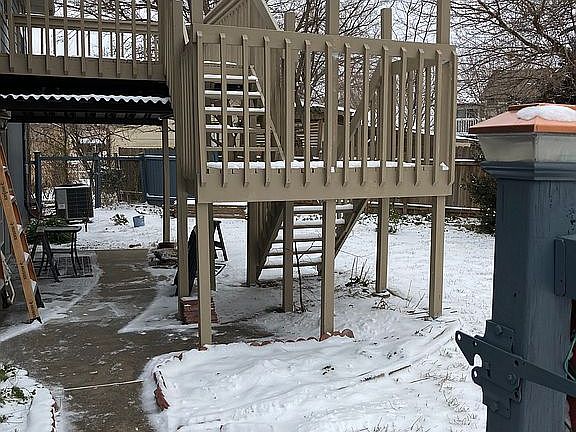 Back deck/covered porch