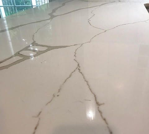 Quartz counter tops. 