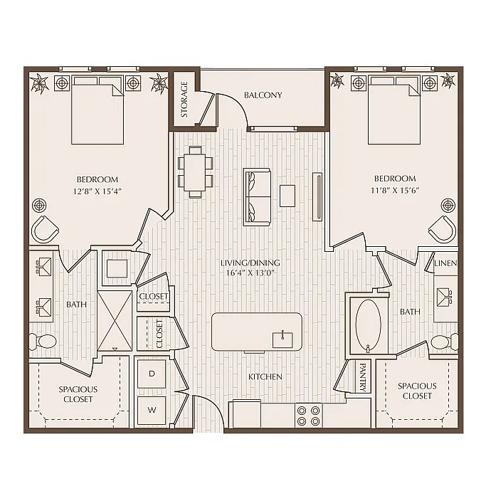 Floor plan B1