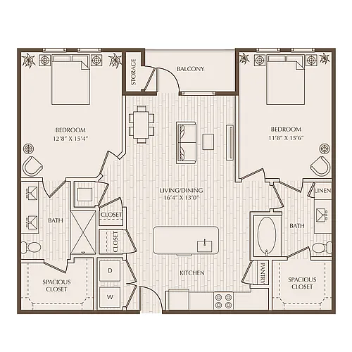 Floor plan B1