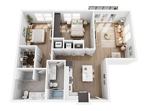 Floor plan B7