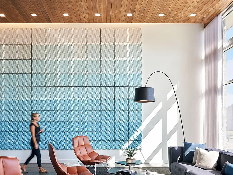 Woodside Village North Lobby Art
