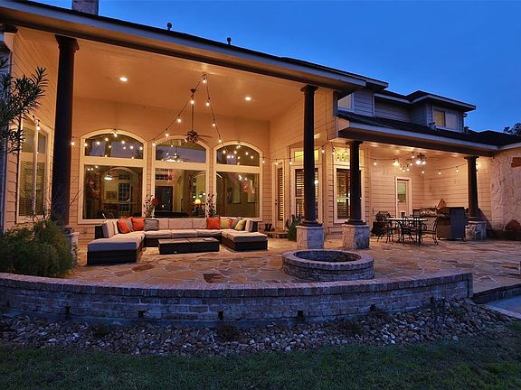 Enjoy the evening on the patio! Flagstone and brick patio with breath taking views