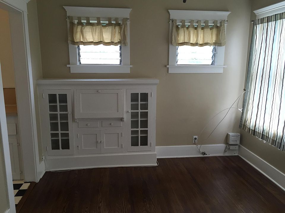 Main Room with built in bookcase.