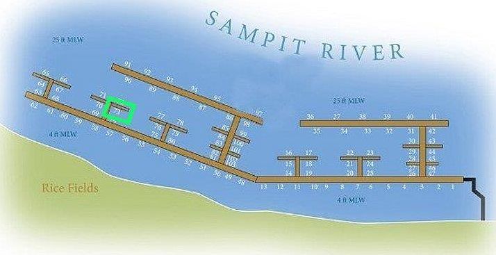 1st image of Slip 73 Friendfield Marina #32' boat slip 270 Crescent Drive