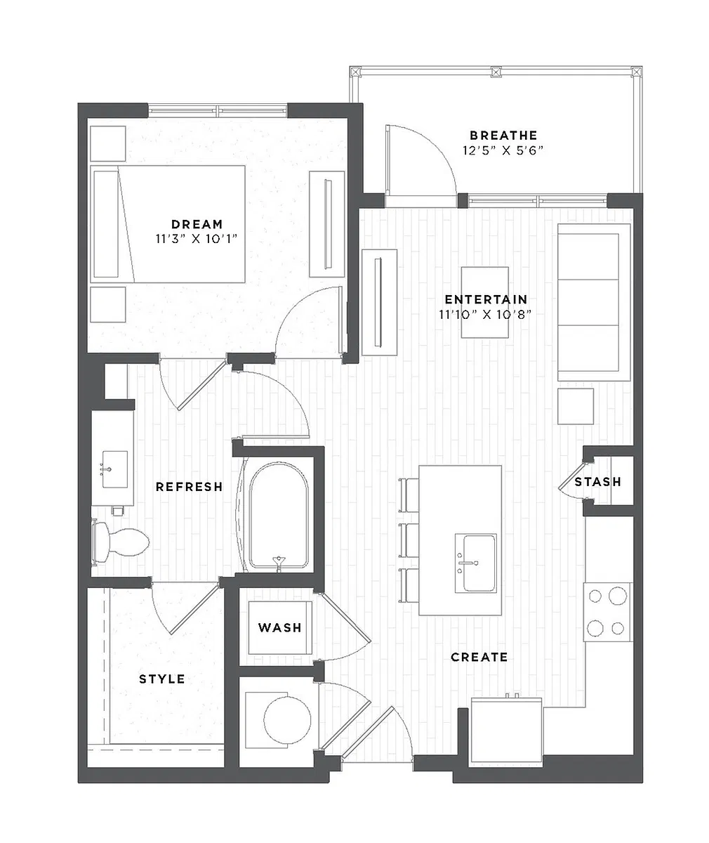 Floor plan A1
