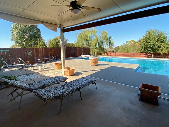 rear porch view