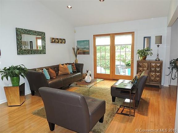 Bright living room with new...