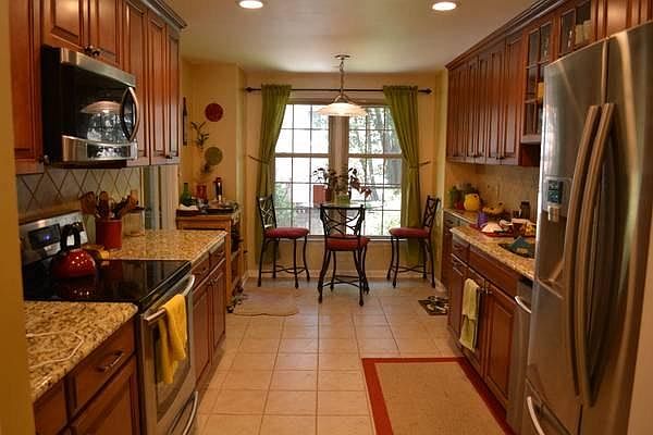 Reno Kitchen/granite, stainless Steel appliances.