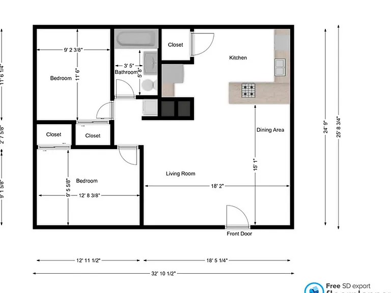 Sloan's Lake: 2-Bedroom 1 Bath With High-End Finishes — Photo 27
