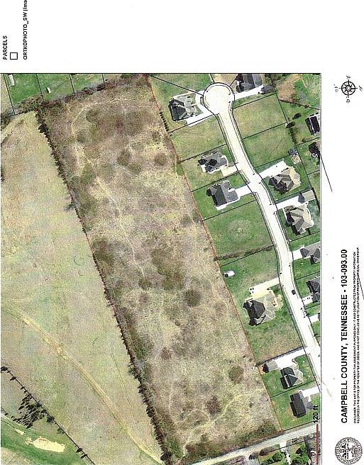 Tax Plat Land Campbell Co TN