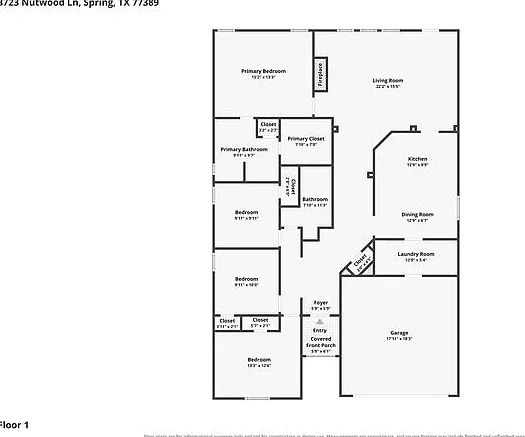 4 bed, 2.5 bath, 1777 sqft, $1,875 — Photo 2