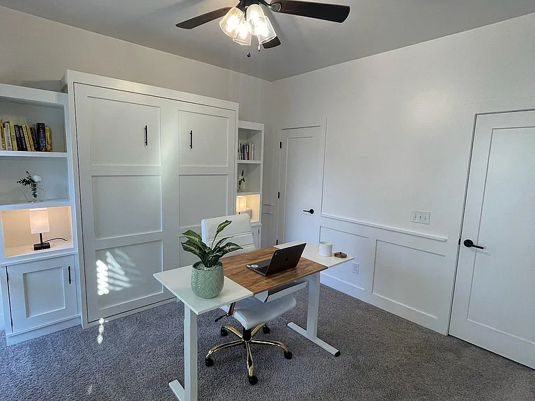 3rd Floor Bedroom (murphy bed included; mattress available for purchase)