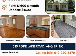 515 Pope Lake Rd, Angier, NC 27501