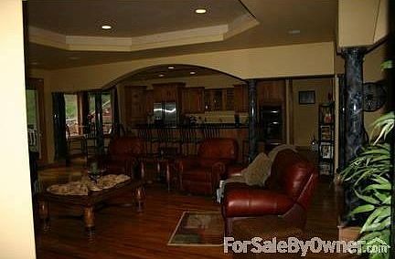 Family Room into Gourmet Kitchen