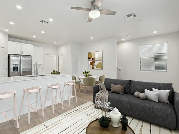 Interior Living and Kitchen