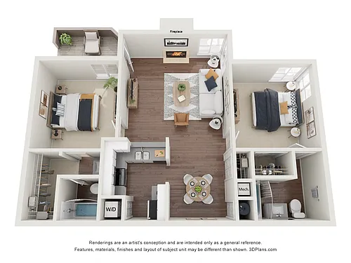 Floor plan Residence 3 Luxury