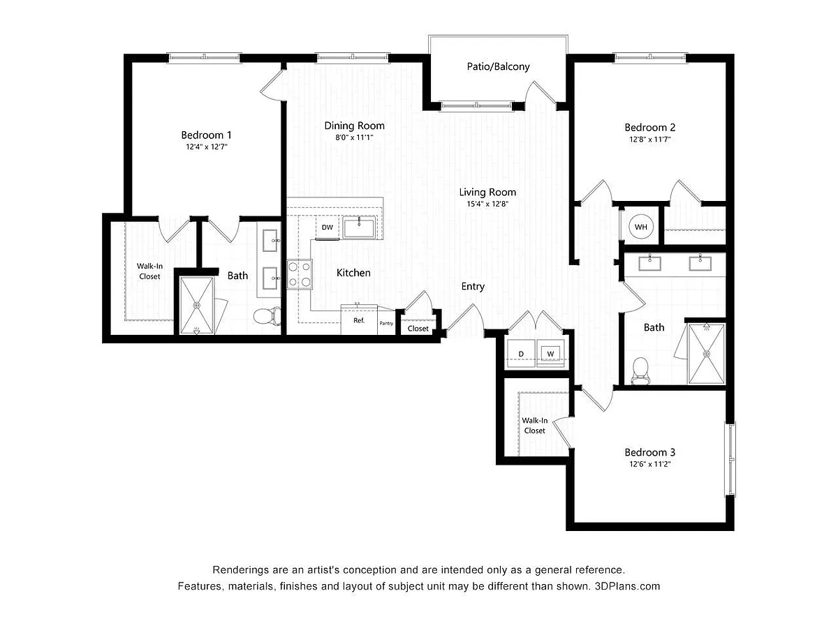 Floor plan 3A