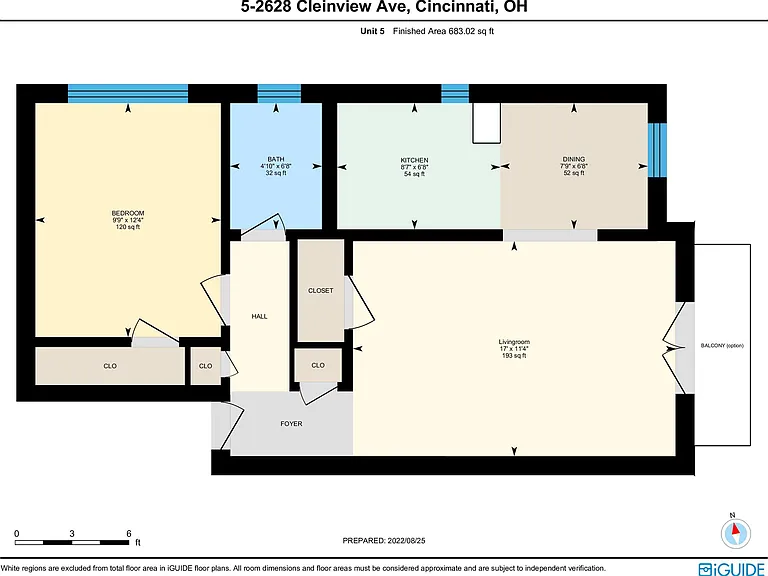 1x1 Floorplan - Units 3,5,6,8,10,11,13,15 1x1 Floorplan - Units 3,5,6,8,10,11,13,15