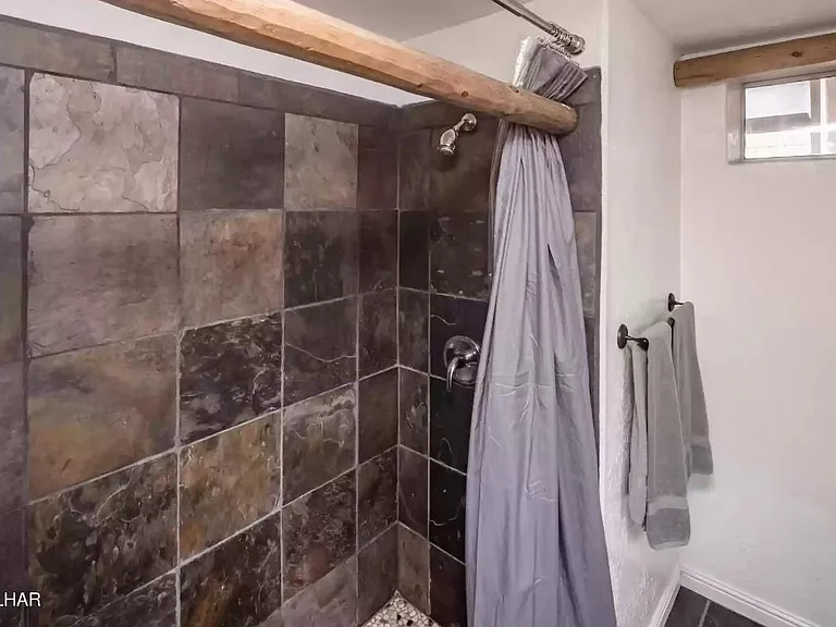 Large main floor shower.
