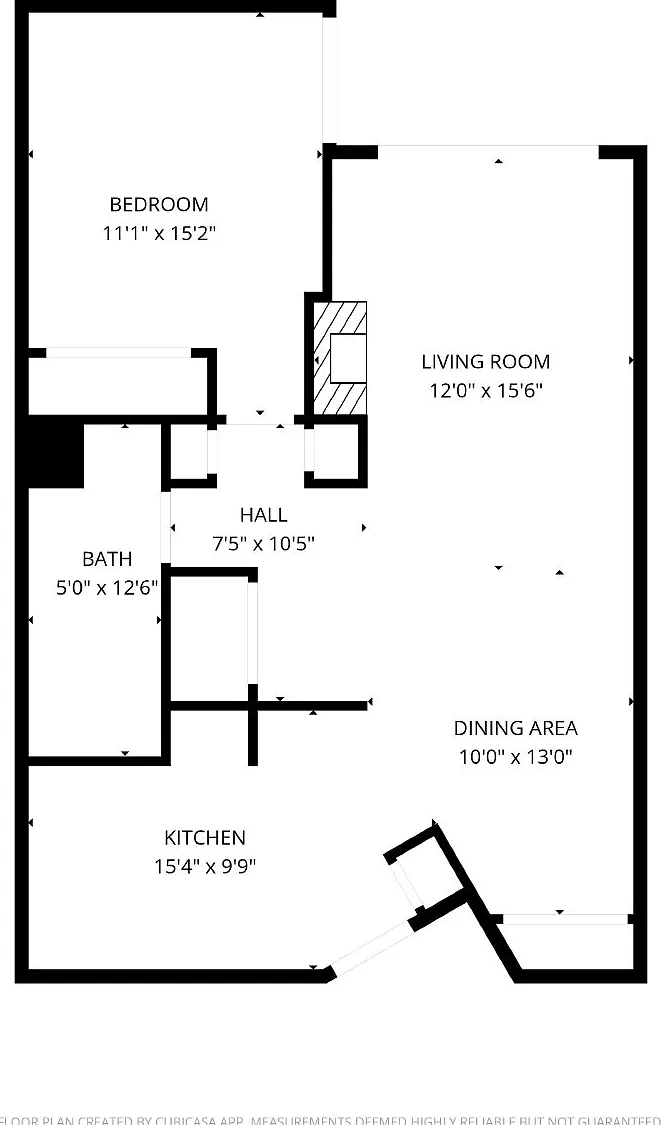 1 bed, 1.0 bath, 847 sqft, $1,550 — Photo 2