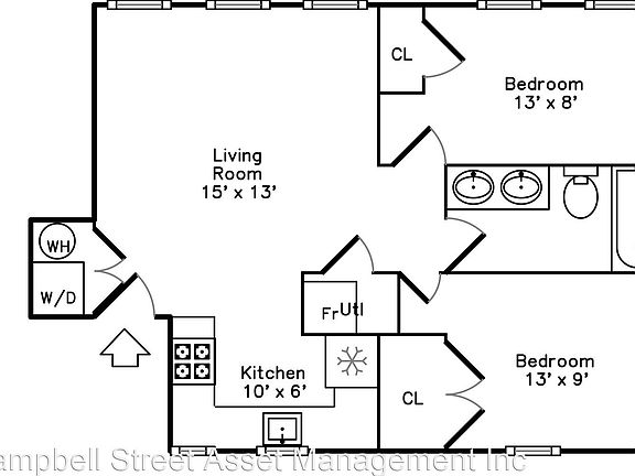 5th image of 1008-12 W 18th Pl Unit 205