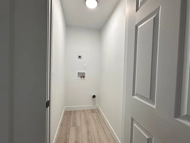 Laundry hookup
