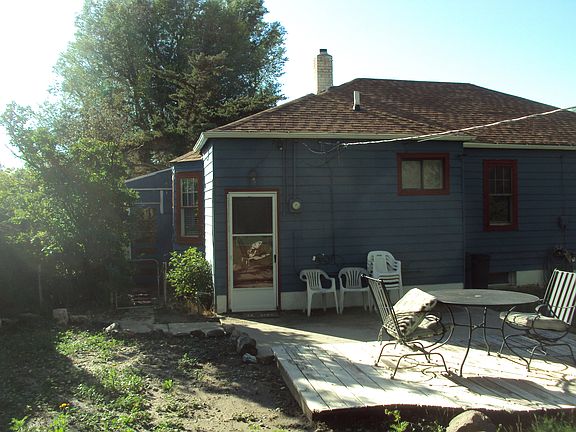 patio, deck, flower garden