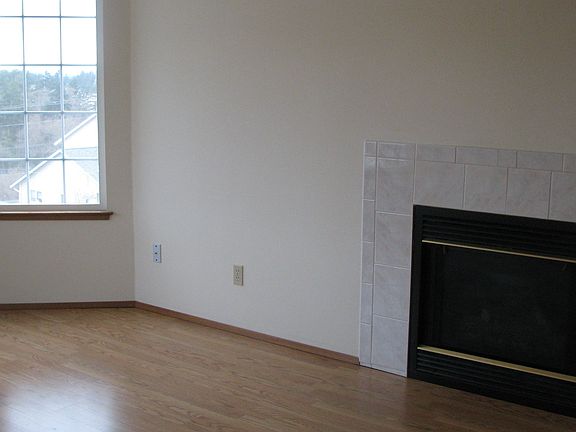 Gas fireplace in the master suite...