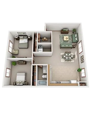 Floor plan The Oak