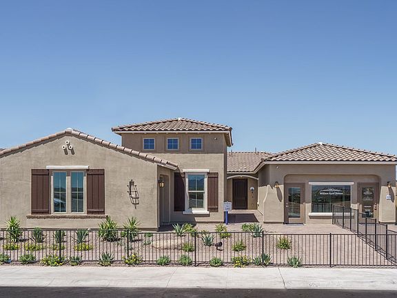 Lyra model home new homes for sale Harmony at Montecito in Estrella Goodyear AZ William Ryan