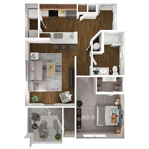Floor plan Allston