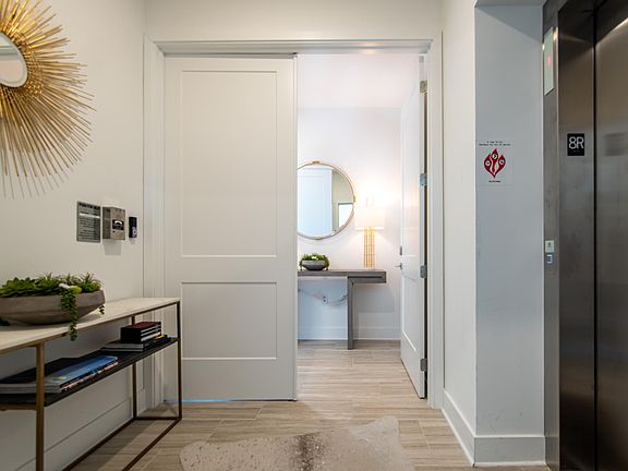 private entrance/ elevator access into penthouse