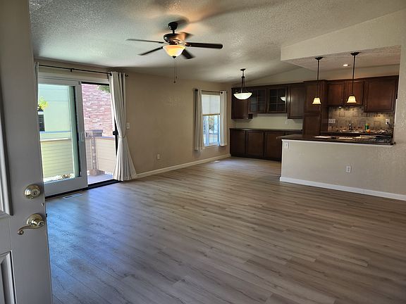 Living room 17 X 15 and dining room 10 x 8