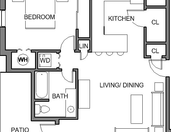 Regular 1 bedroom