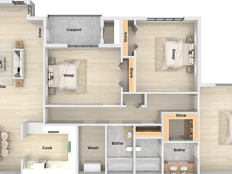 Courtney Square Apartments — Photo 19