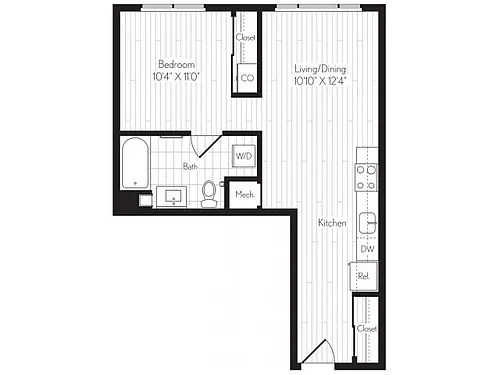 Floor plan A03