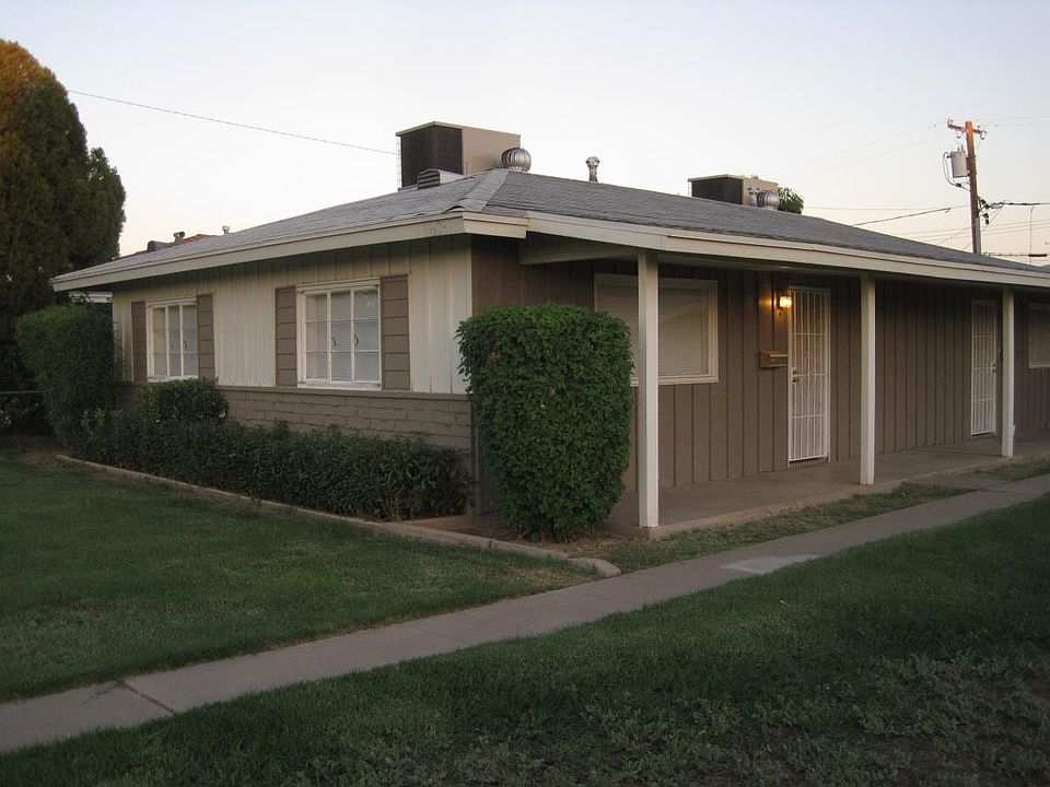 Fenced yard and front porch