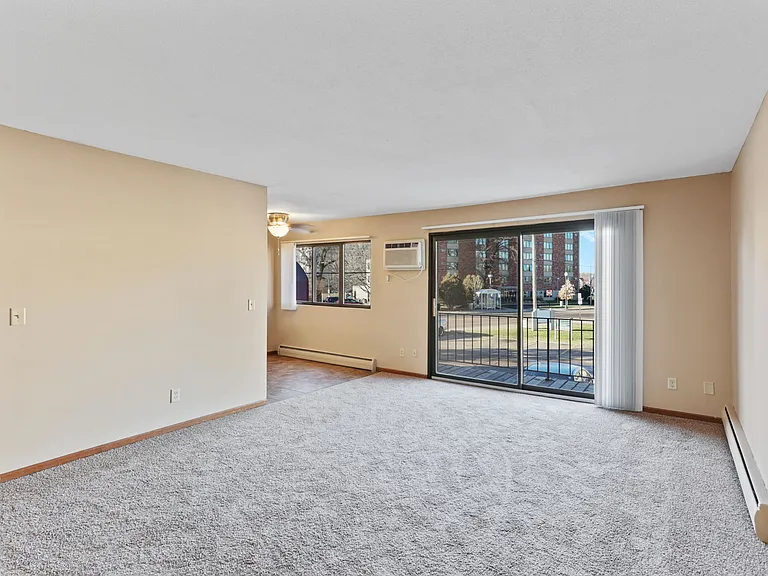 Living room with balcony