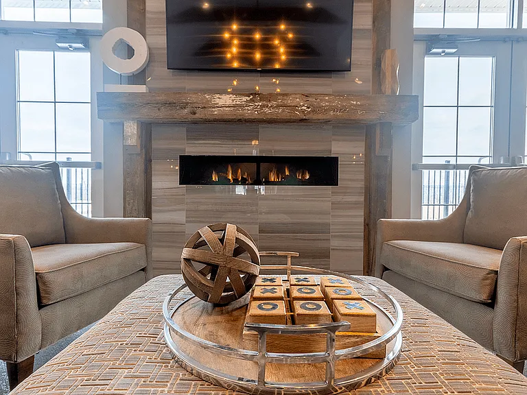 Experience premium living in our clubhouse lounge, perfect for relaxation and entertainment.