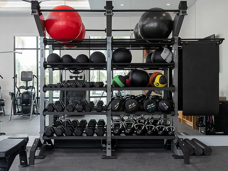Fitness Center with Free Weights